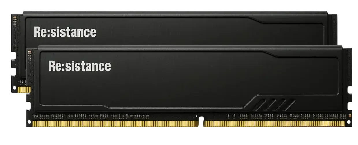 A Re:sistance DDR4 U-DIMM Kit by Inteligentes 
