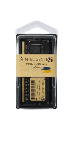 Image of a DDR4 SO-DIMM memory module from Inteligentes front view