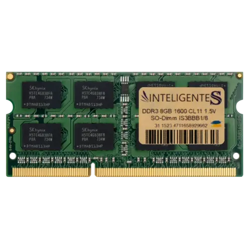 DDR3 SO-DIMM RAM by Inteligentes front view