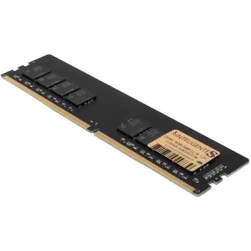 DDR4 U-DIMM RAM by Inteligentes side view